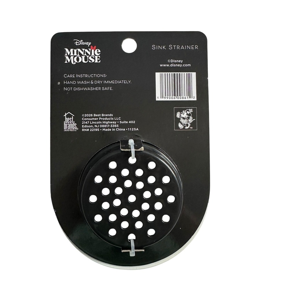 Disney Minnie Mouse Kitchen Sink Strainer Best Brands New - Picture 3 of 4